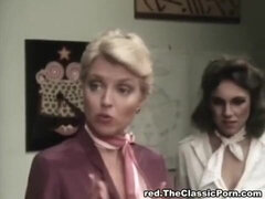 Tante, Blondine, Gruppe, Orgie, Vintage