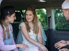 Rubia, Novia, Hd, Estrella porno, Medias largas