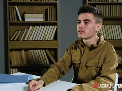 Schwarz, Brille, Lecken, Piercing, Muschi, Student, Lehrer, Titten