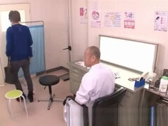 Aziatisch, Universiteit, Exam, Gynaecoloog, Harig, Japaans, Tiener, Bekijker