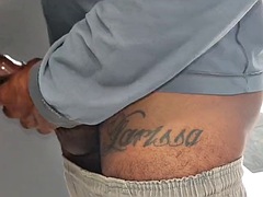 Leie, Bisexuell, Schwarz, Blasen, Paar, Schwul, Hardcore, Nackt