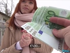 Enthousiasteling, Grote lul, Tsjechisch, Hd, Gezichtspunt, Realiteit, Roodharige vrouw, Tiener