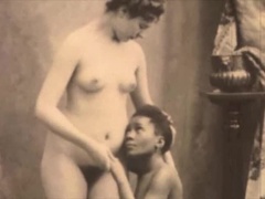 Negro, Mamada, Peludo, Interracial, Coño, Retro, Clasico