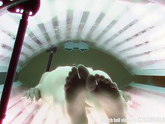 チェコ, 自家製, オナニー, オマンコ, 現実, 赤毛, 日光浴室, 一人