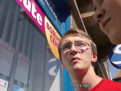 Cash, teenage, amateur cuckold