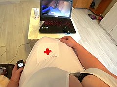 Anaal, Grote mammen, Oudere vrouw, Handschoenen, Lesbisch, Russisch, Hangende tieten, Webcamera