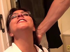 Grosse bite, Gros seins, Sucer une bite, Bondage, Britannique, Domination, Faciale, Hd