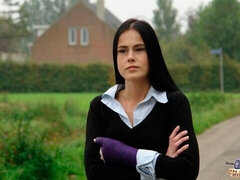 Badkamer, Bruinharig, Hondjeshouding, Handbeurt, Zoenen, Strippen, Tiener, Nat