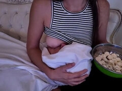 デカパイ, エロティック, フェティッシュ, Hd, 授乳, 母乳, 乳首, オッパイの
