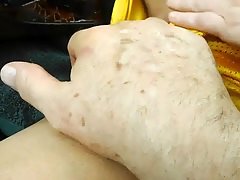 Fingern, Fußfetisch, Hd, Masturbation, Muschi