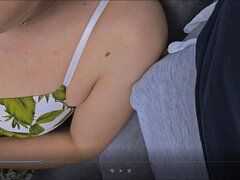 Grosse bite, Couple, Queue, Érotique, Européenne, De plein air, Public, Adolescente