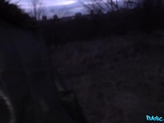 Amateur, Tetas grandes, Rubia, Tetas naturales, Al aire libre, Pov, Medias largas, Tetas