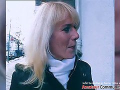 Leie, Blasen, Deutsch, Hd, Masturbation, Reife frau in den arsch, Realität, Strümpfe