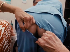 18 años, Tetas grandes, Rubia, Consolador, Vestido, Inserción, Lesbiana, Maduro