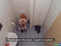 Cuarto de baño, Pareja, Checa, Europeo, Pajear, Enfermera, Espía, Voyeur