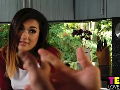 アジア人, フェラチオ, 古典, チン, 天然, オーガズム, タトゥー, ティーン