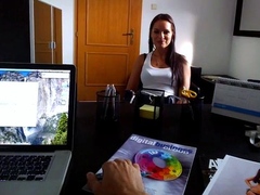 Leie, Blasen, Hundestellung, Hardcore, Höschen, Pov
