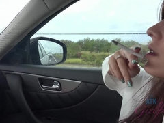 Любители, Минет, Брюнетки, Подружка, Тощие, Курящие, Сиськи