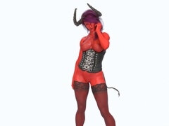 Verga grande, Hermafrodita, Al aire libre, Público, Pelirrojo