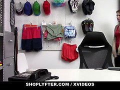 Ashley Lane caught stealing and punished by stepmom in front of her stepson