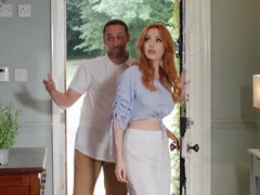 Schönheit, Schlafzimmer, Grosse titten, Blasen, Schwanz, Handjob, Hd, Pornostars