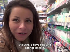 Pijpbeurt, Bruinharig, Tsjechisch, Hondjeshouding, Handbeurt, Masturbatie, Buiten, Gezichtspunt