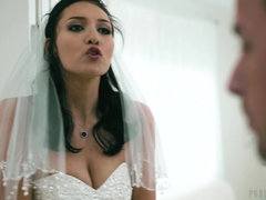 Tetas grandes, Novio, Novia, Morena, Coche, Novia, Hd, Boda