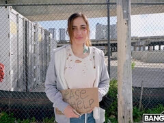 Grosser schwanz, Lecken, Geld, Natürlichen titten, Rasiert, Dürr, Tätowierung, Titten