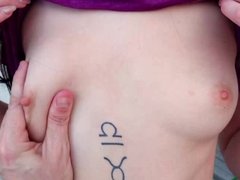 お尻, 美女, デカパイ, フェラチオ, お金, ハメ撮り, 公共, 締まりの良い