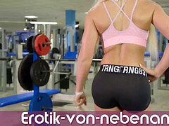 Enthousiasteling, Arts, Duits, Huisgemaakt, Verpleegster, Mager, Tiener, Tieten likken