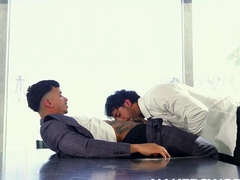 Sucer une bite, Homosexuelle, Hd, Interracial, Lécher le sphincter