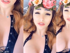 BEAUTIFUL AGONY Orgasm Face Young Redhead Girl Real Masturbation