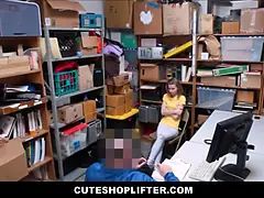 Cul, Chantage, Blonde, Sucer une bite, Attrapée, Hd, Maigrichonne, Nénés