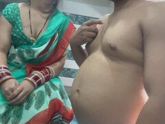 Talking dirty, indian house maid, kitchen