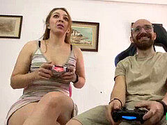 Blasen, Freund, Braunhaarige, Paar, Freundin, Spanisch