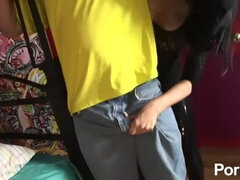 Grosse bite, Faciale, Marrant, Hard, Hd, Fille latino, Se déshabiller, Nénés