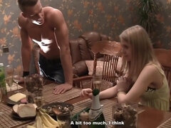 StudentSexParties- Corporate group orgy in a sauna - pt 2