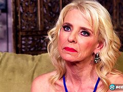 Grosse titten, Blondine, Blasen, Spermaladung, Interrassisch, Reif, Milf, Eng