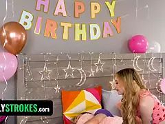 Abnormal stepdaddy deflowers his teenager step daughter on her eighteenth birthday