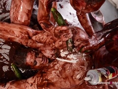 Fétiche, Nourriture, Hd, Embrassement, Lesbienne, Plan cul à trois, Jouets