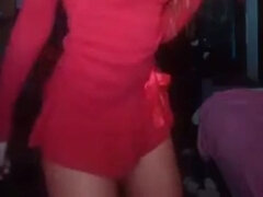 Horny Girlfriend Dancing And Striping