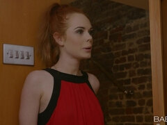 MILF Rebecca More hot threesome sex