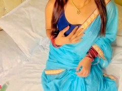 Wifey was playing with her tight pussy