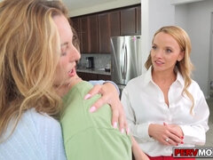 Blondine, Geschnappt, Schwanz, Fingern, Hd, Masturbation, Milf, Ablutschen