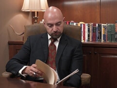 18 ans, Brunette brune, Papa, Fétiche, Première fois, Hd, Bureau, Adolescente