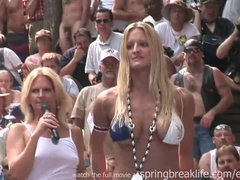 Bikini, Brunette brune, Concours, Exhib, Nue, Étudiant, Maillot de bain, Adolescente