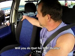 Grosser arsch, Schlampe, Blasen, Auto, Handjob, Milf, Strümpfe, Hure