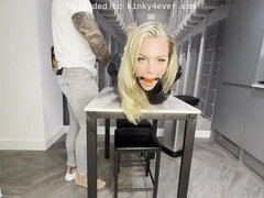 Leie, Arsch, Fesselspiele, Fetisch, Latex, Pervers, Bestrafung, Muschi