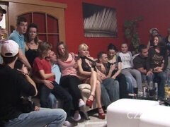 Amateur, Mamada, Grupo, Casero, Dolor, Coño, Medias largas, Adolescente