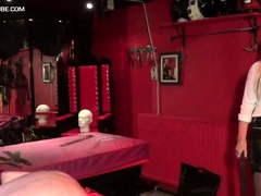 Severe Hand Tawsing by Mistress Linda and Mistress Vanessa